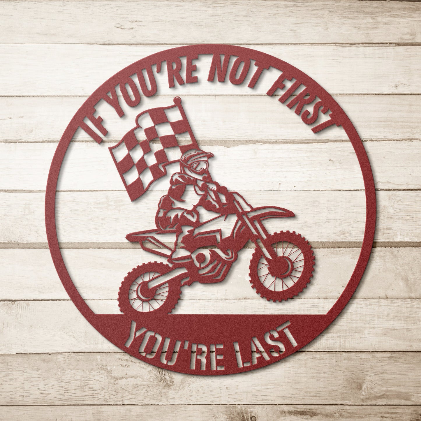 Personalized Dirt Bike Sign, Metal Dirt Bike Sign, Dirt Bike, Metal Sign, Personalized Sign, Personalized, Gift, Dirtbike Racing Sign, Race