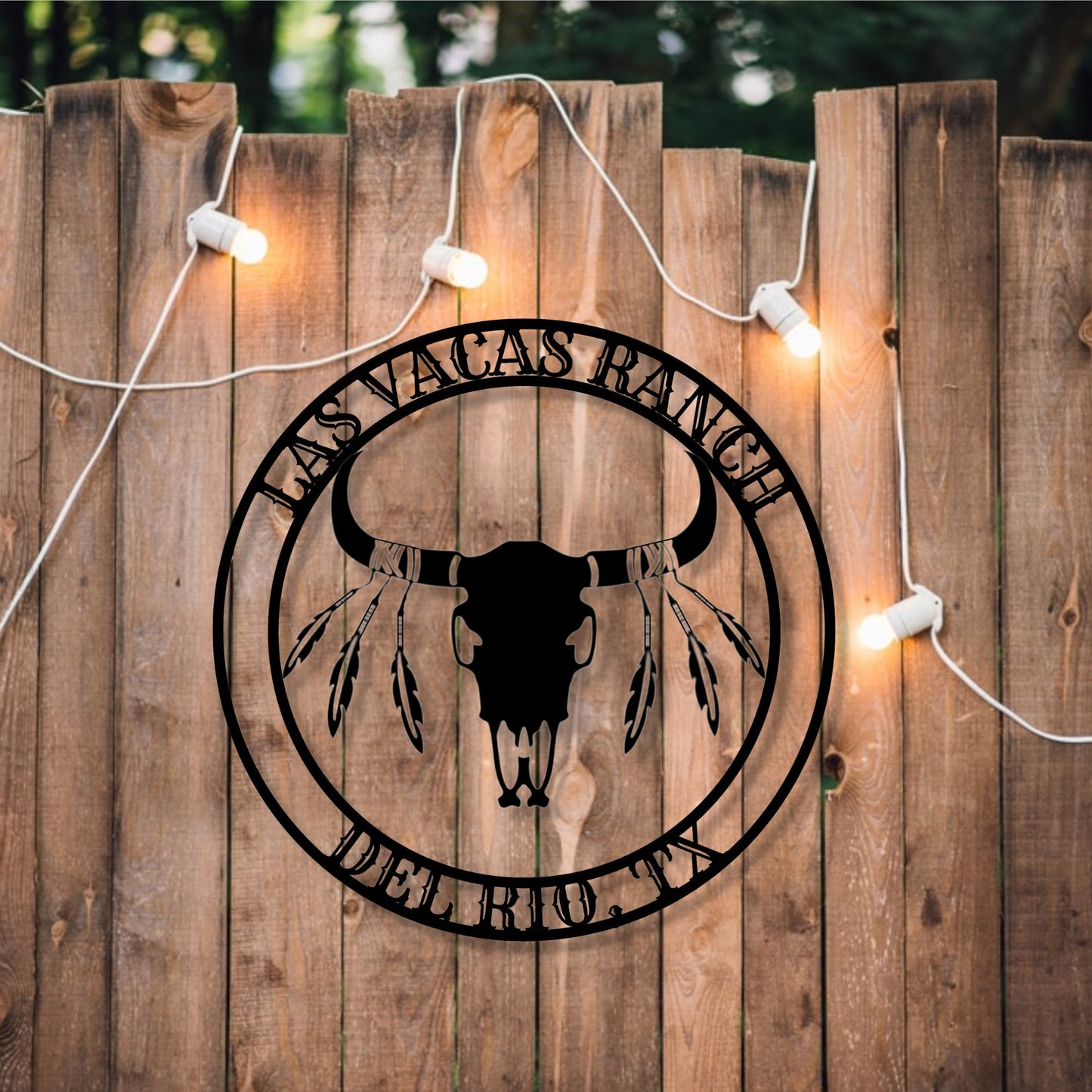 Personalized Ranch Sign, Cattle Skull Sign, Metal Sign, Metal Art, Ranch Sign, Personalized Sign, Home Decor, Metal Ranch Sign, Gift, Ranch