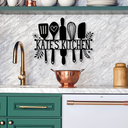 Personalized Kitchen Sign / Metal Sign for Kitchen / Kitchen Metal Sign / Personalized Kitchen Signs / Mom Gift / Personalized Gift / Gift