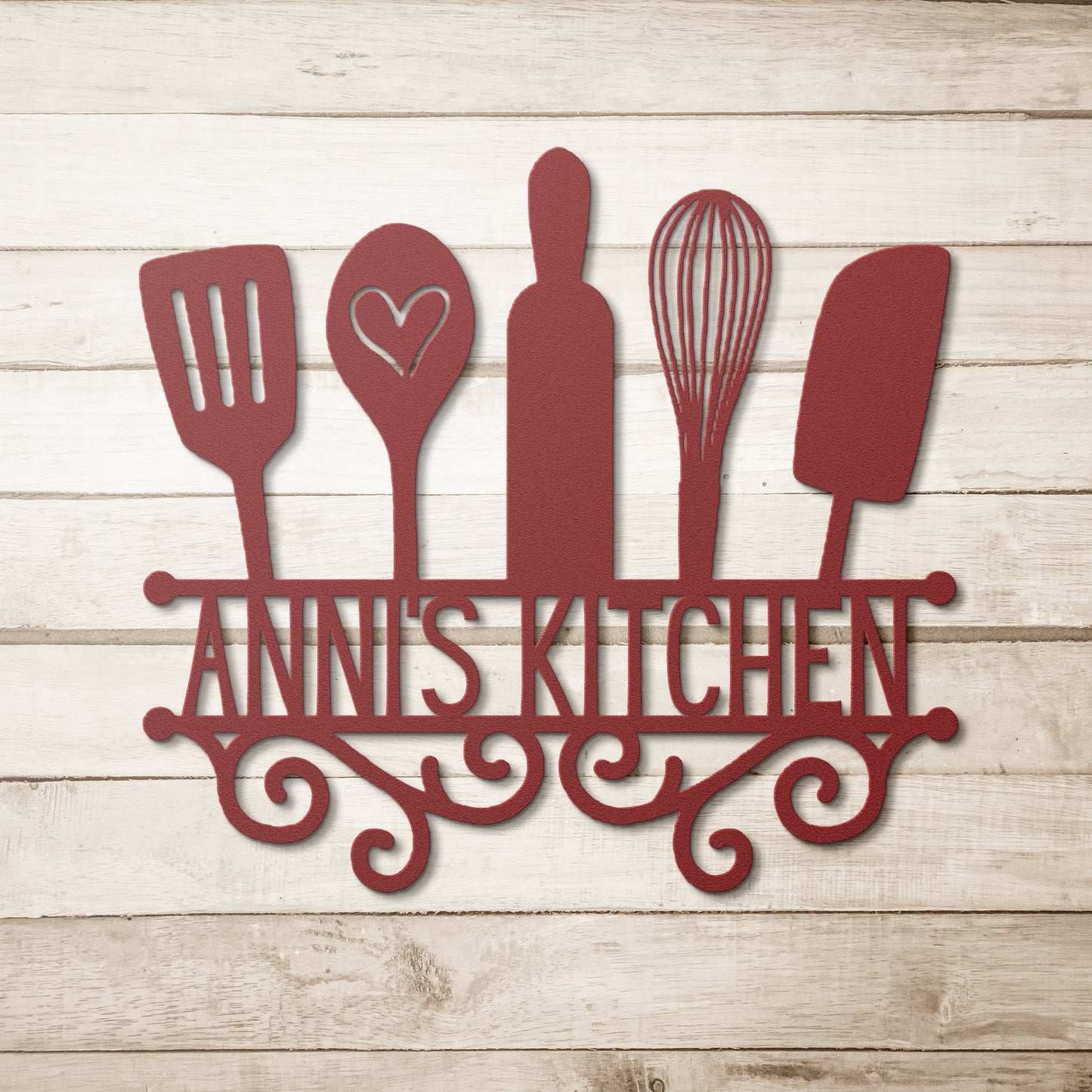 Personalized Kitchen Sign / Metal Sign for Kitchen / Kitchen Metal Sign / Personalized Kitchen Signs / Mom Gift / Personalized Gift / Gift