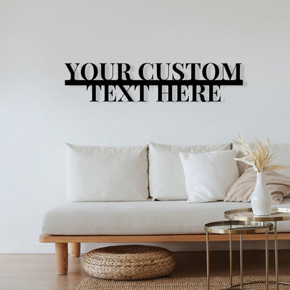 Your Custom Text Metal Sign / Custom Design Sign / Custom Sign / Metal Sign Custom / Personalized Sign / Your Text Here Sign / Custom Gift