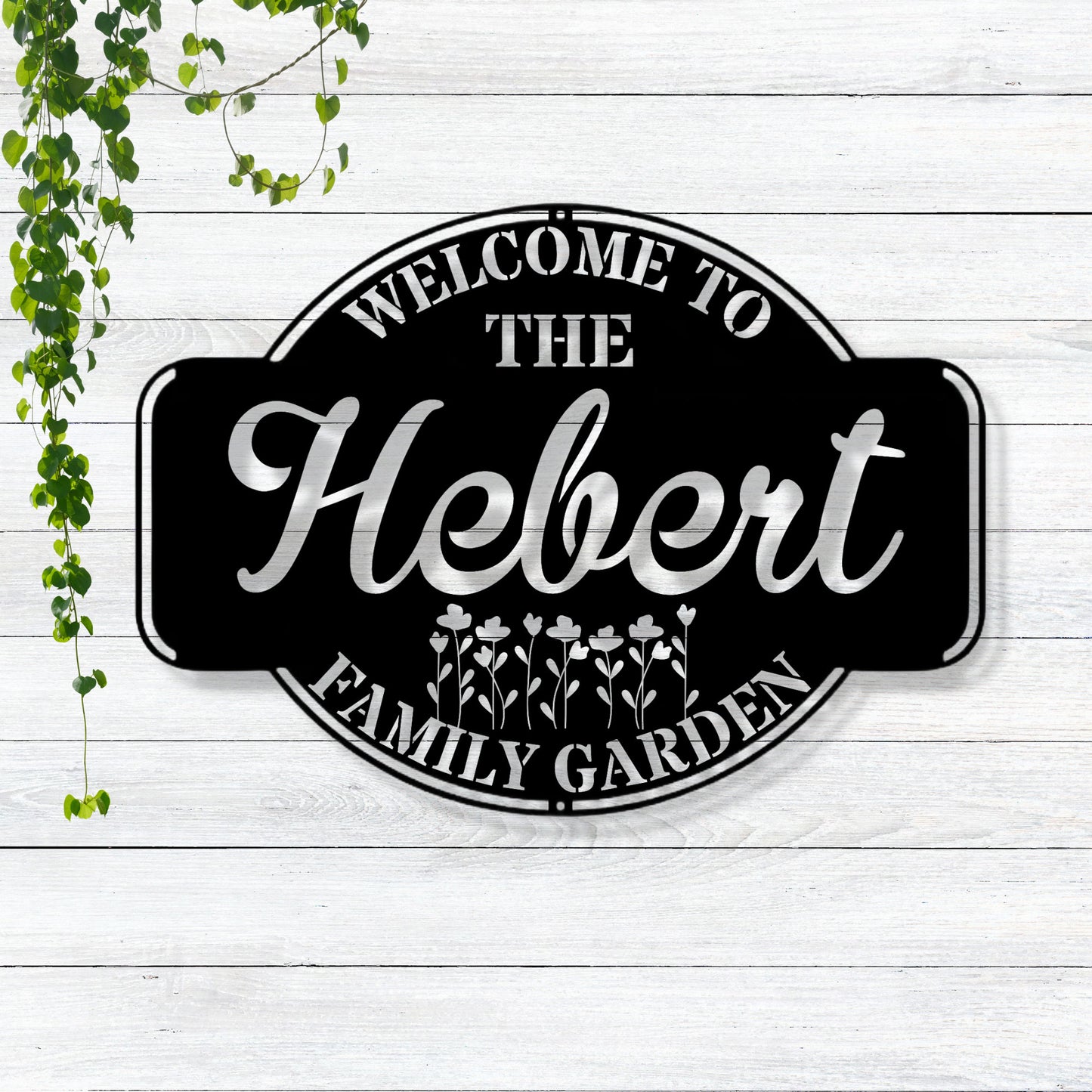 Personalized Metal Garden Sign / Sign For Garden / Personalized Sign / Custom Garden Sign / Outdoor Decor / Personalized Metal Garden Gift