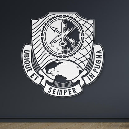 Metal Military Sign / Military Brigade Sign / Your Logo Here Sign / Metal Sign Custom / Custom Military Sign / Custom Design Sign / Military